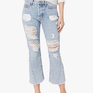 NWT Siwy Jenna Louise twisted seam crop flare jean